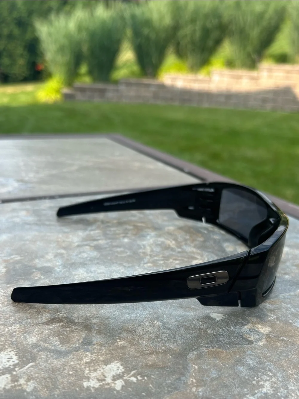 Oakley Gascan Polished Black Sunglasses (OO9014-03-471)